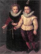 KETEL, Cornelis Double Portrait of a Brother and Sister sg oil painting picture wholesale